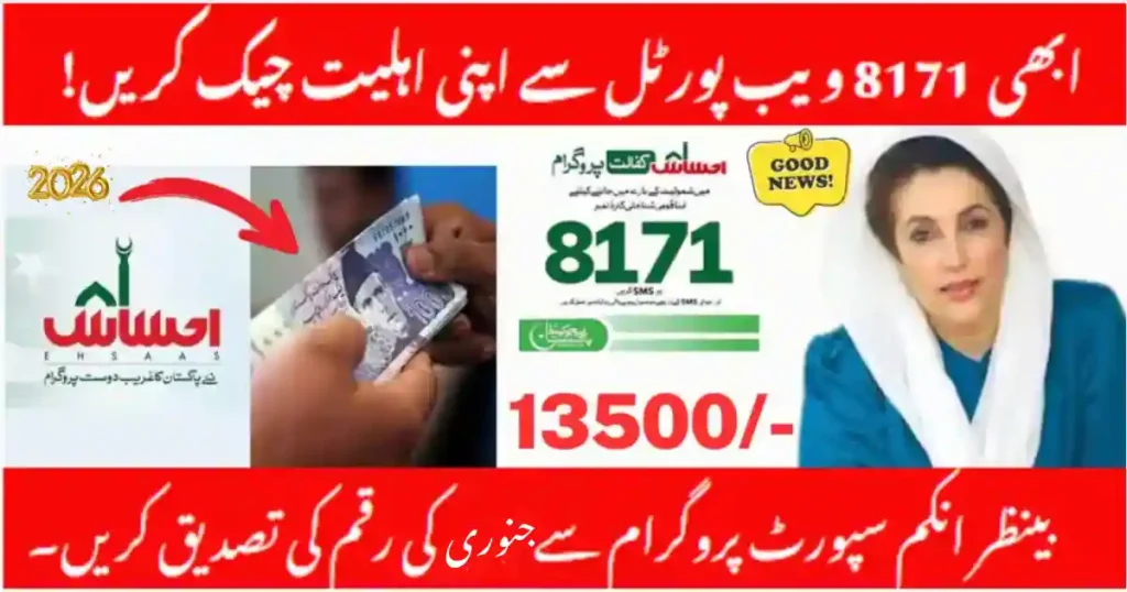 Check 8171 web portal Payment Update